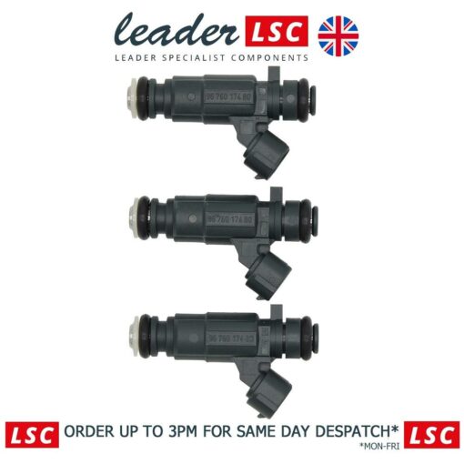 LSC 9676017480 : GENUINE Citroen DS Peugeot Vauxhall Fuel Injector Nozzles x3 - NEW - Image 7