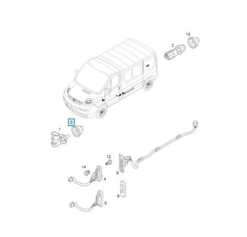 LSC 91169400 : GENUINE OEM Door Contact Switch Cover - NEW - Image 11