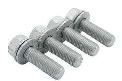 LSC N91041702 : GENUINE Set of 4x Rear Brake Caliper Bolts for Audi - NEW