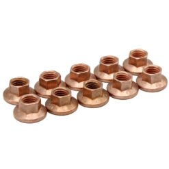 10 x 90502418 - M8 Manifold Nuts with 10mm Hex Head / Spanner - NEW