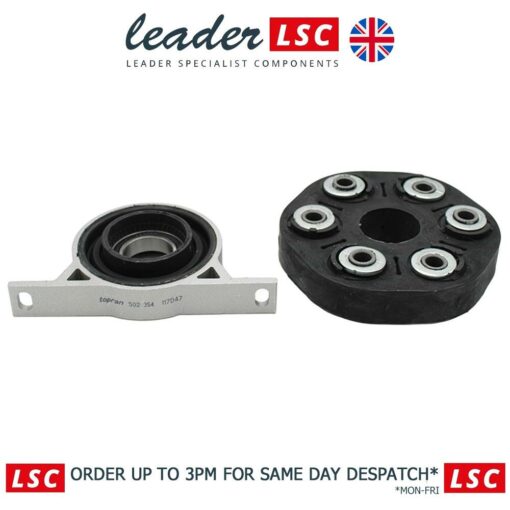 LSC 26127521856 26117542238 : Propshaft Centre Mount with Bearing and Flexi Joint Front Rubber for BMW - NEW - Image 7