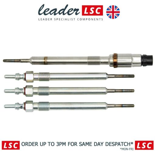 LSC 03L963319 03L905061L : GENUINE Set of 4 Glow Plugs with Pressure Sensor for Audi Seat Skoda VW - NEW - Image 8