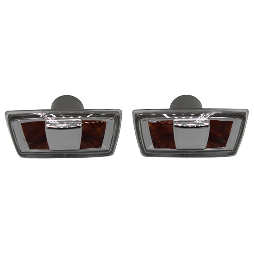 LSC 13252455 + 13252456 : PAIR OF GENUINE SIDE REPEATERS / INDICATOR LENSES - NEW - Image 4