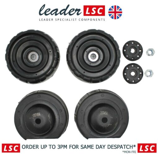 LSC 91165309 91165310 : Pair of Upper Front Shock Absorber Mount with Coil Spring Seat Cover Plate for Nissan Renault Vauxhall - NEW - Image 9