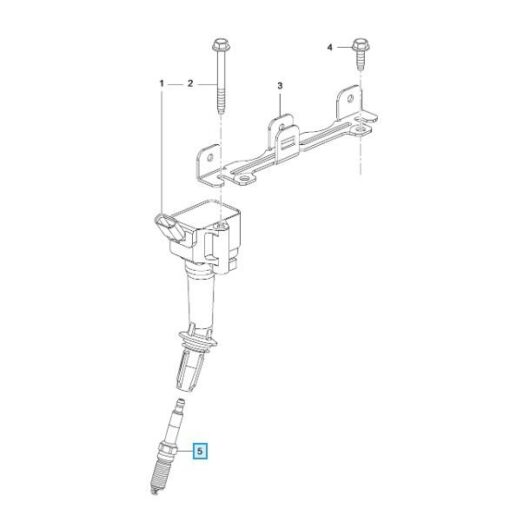 LSC 55490097 - Set of 4 Spark Plugs - NEW - Image 11