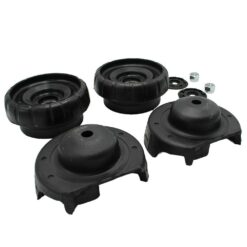 LSC 91165309 91165310 : Pair of Upper Front Shock Absorber Mount with Coil Spring Seat Cover Plate for Nissan Renault Vauxhall - NEW