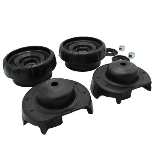 LSC 91165309 91165310 : Pair of Upper Front Shock Absorber Mount with Coil Spring Seat Cover Plate for Nissan Renault Vauxhall - NEW