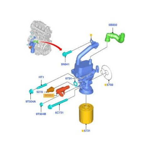 LSC 2186677 : Genuine Ford Camshaft Control Solenoid Valve - NEW - Image 11