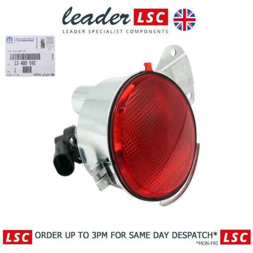 LSC 13480592 : GENUINE VAUXHALL RIGHT SIDE REAR FOG LIGHT / LAMP - NEW - Image 6